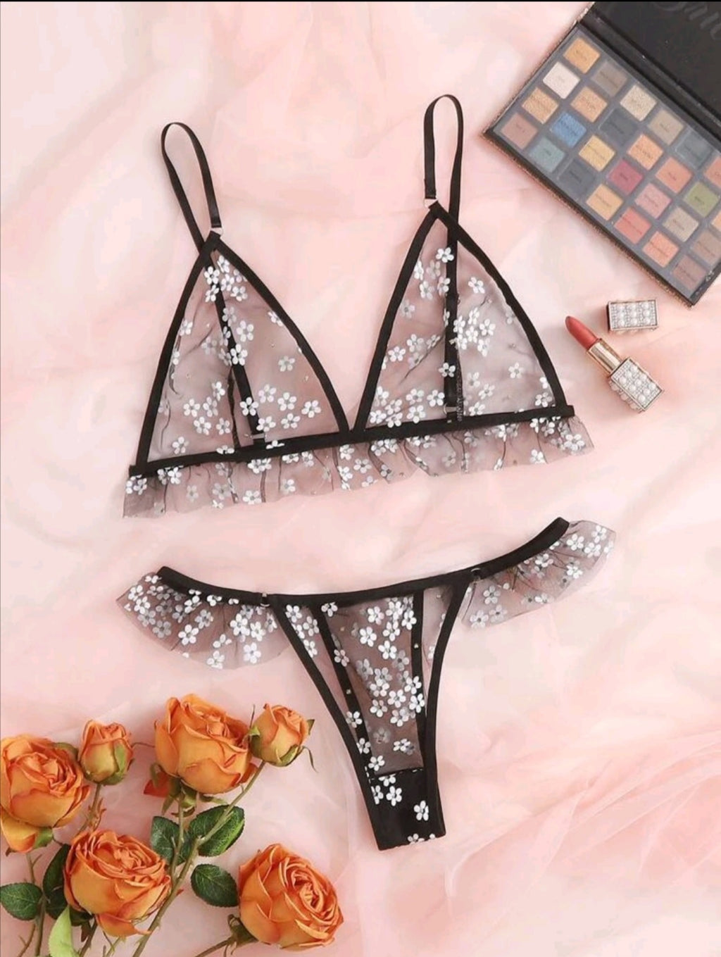 SET FLORAL talla S